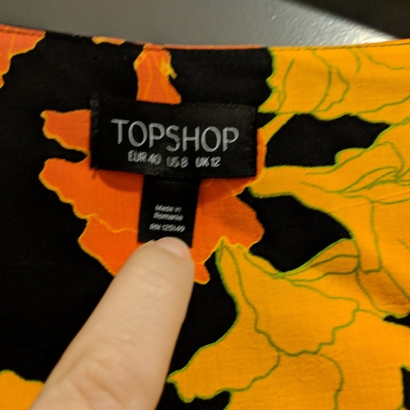 TopShop Tie Blouse - Picture 4 of 6